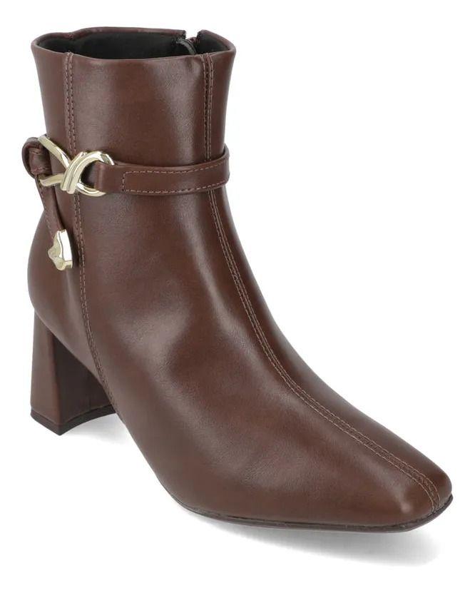Botin Mujer Beira Rio Café-0