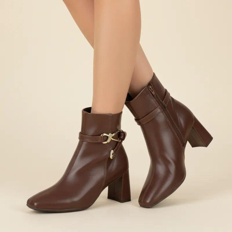 Botin Mujer Beira Rio Café-1