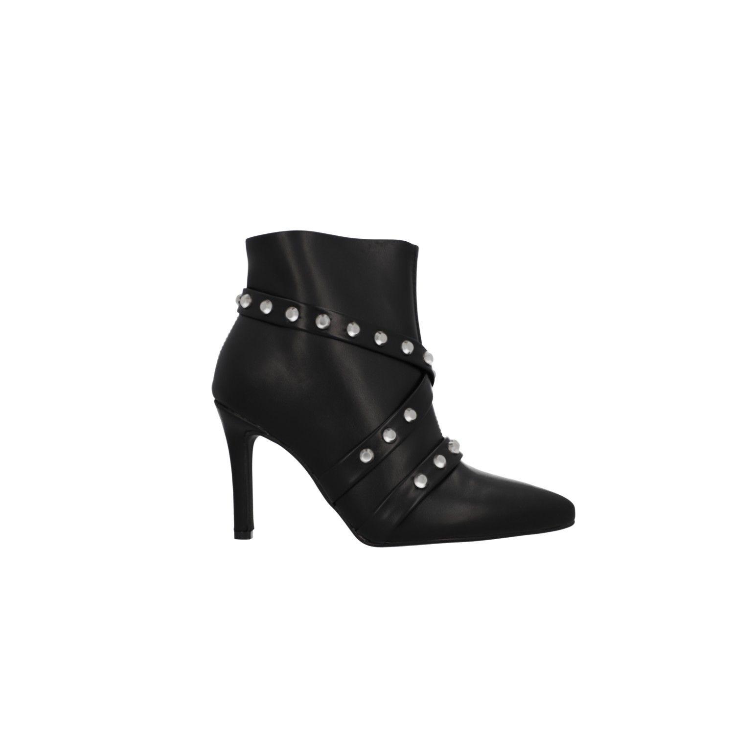 Botin Mujer Negro 3049-247- Vizzano-2