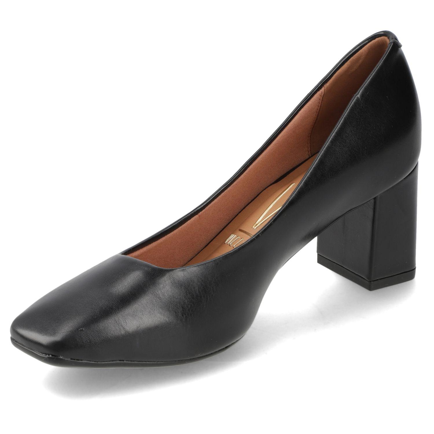 Zapato Taco Ancho Vizzano  Negro-2