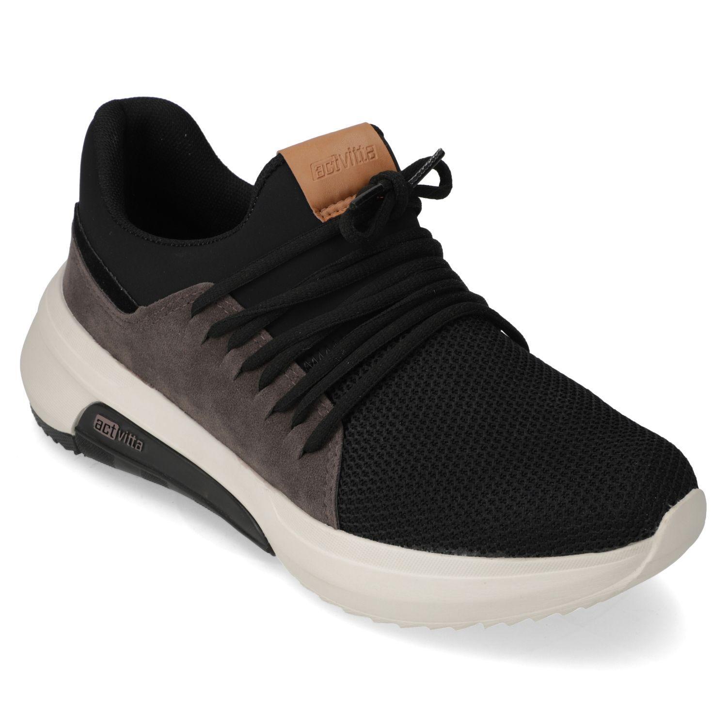 Zapatilla Hombre Negro 4907-103- Actvitta-0