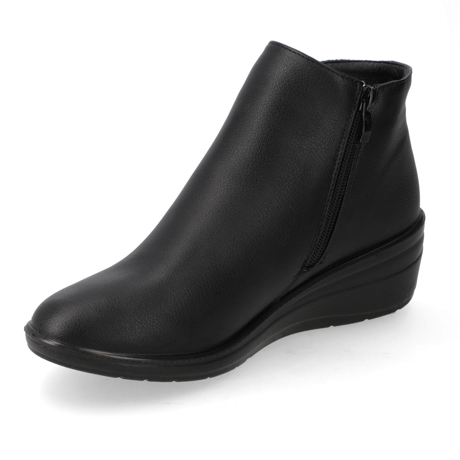 Botin Taco Dorette Negro 14654-2