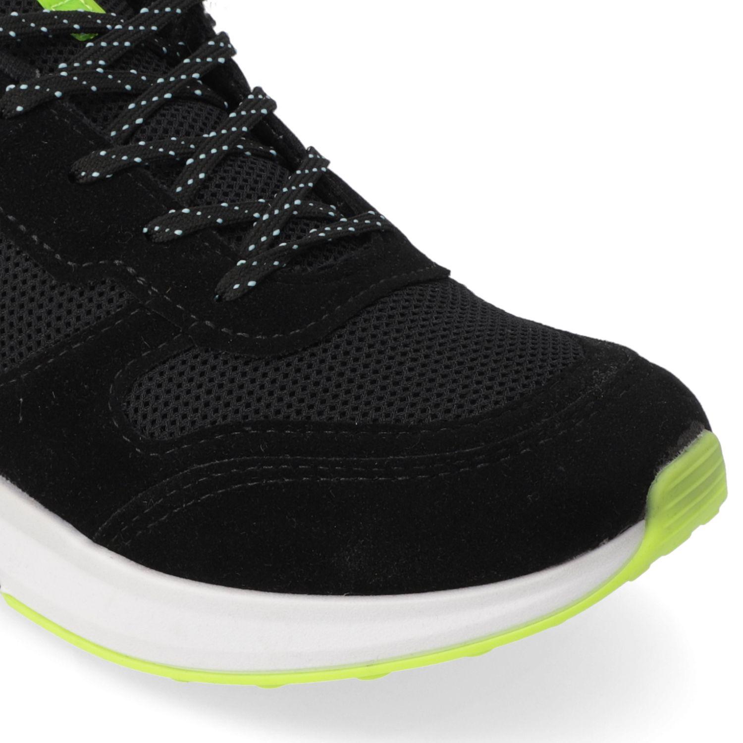 Zapatilla Deportiva Actvitta Negro Textil-5