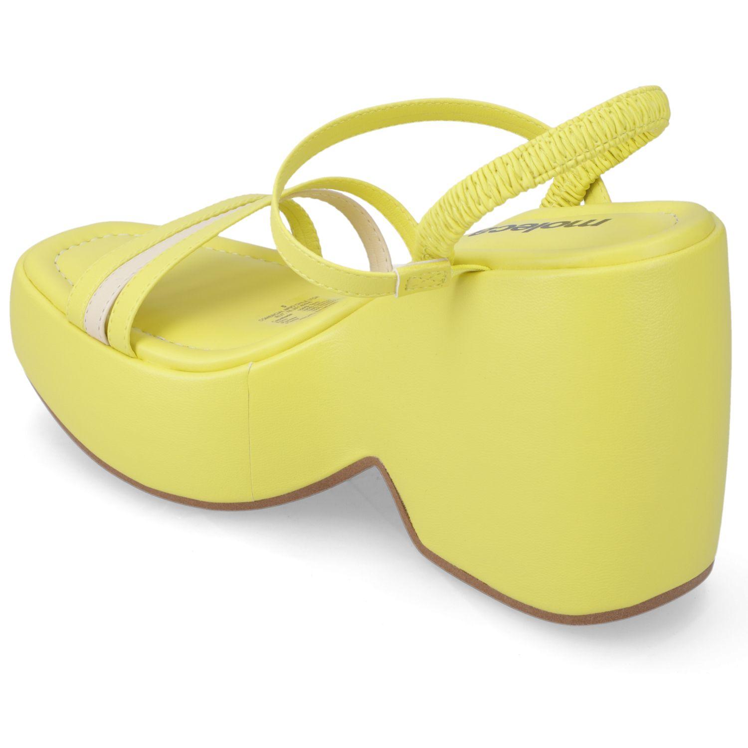 Sandalia Taco Moleca Amarillo 11238-3