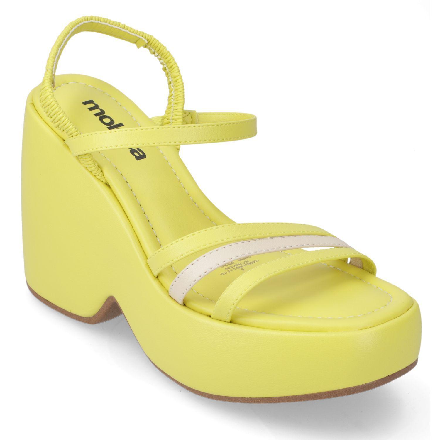 Sandalia Taco Moleca Amarillo 11238-0