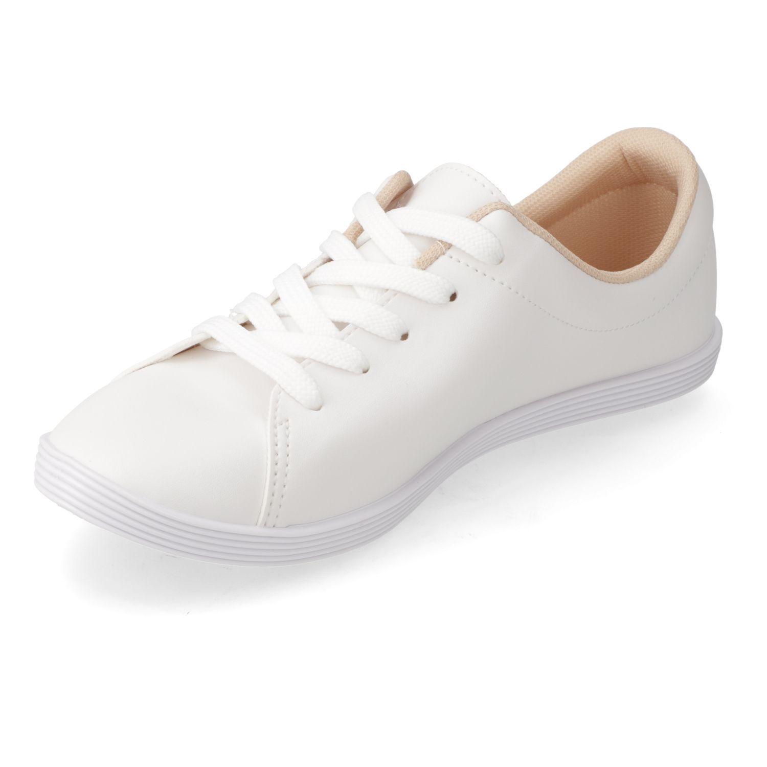 Zapatilla Casual Eco Cuero Beira Rio Blanco-2