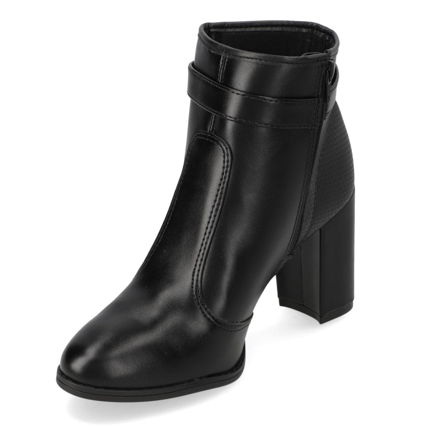 Botin Taco Moleca Negro 16514-2