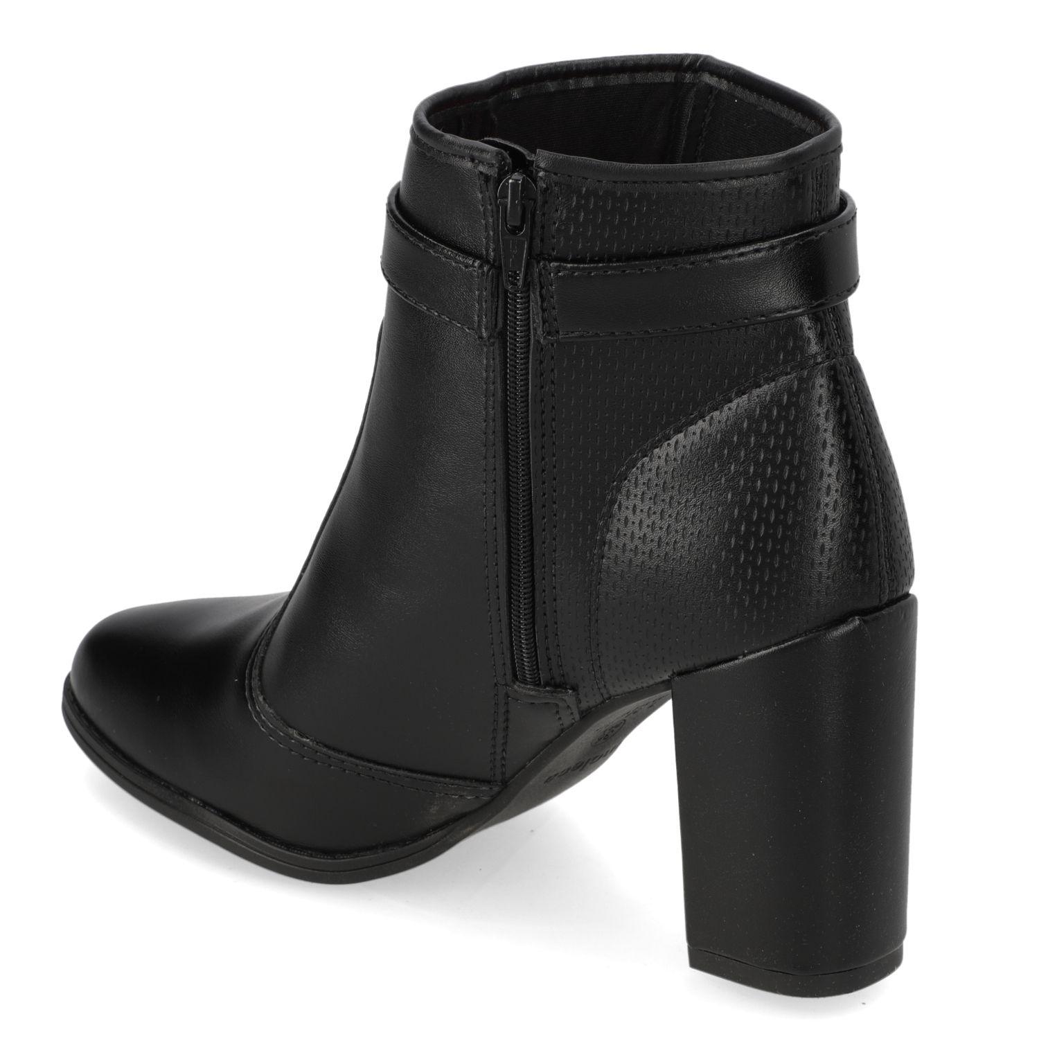 Botin Taco Moleca Negro 16514-3