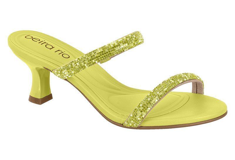 Sandalia Taco Beira Rio Verde 11438-0