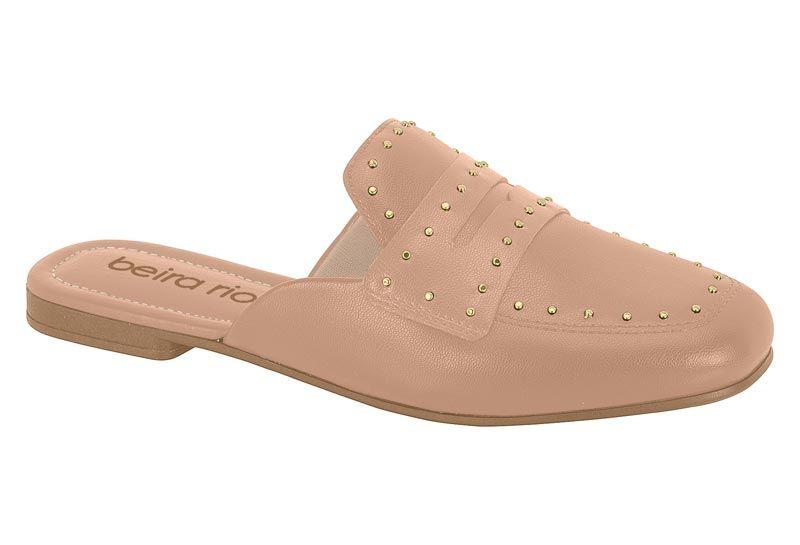 Babucha Beira Rio Nude Efecto Cuero  Nude 658 Napa Turim-0