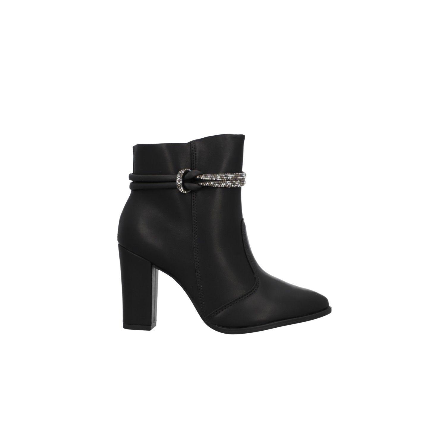 Botin Mujer Negro 9043-141- Beira Rio-2