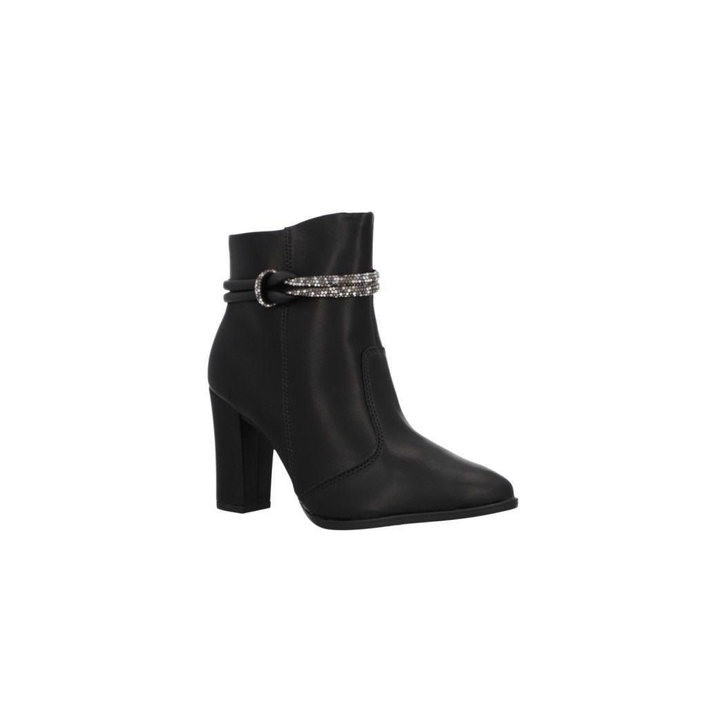 Botin Mujer Negro 9043-141- Beira Rio-5