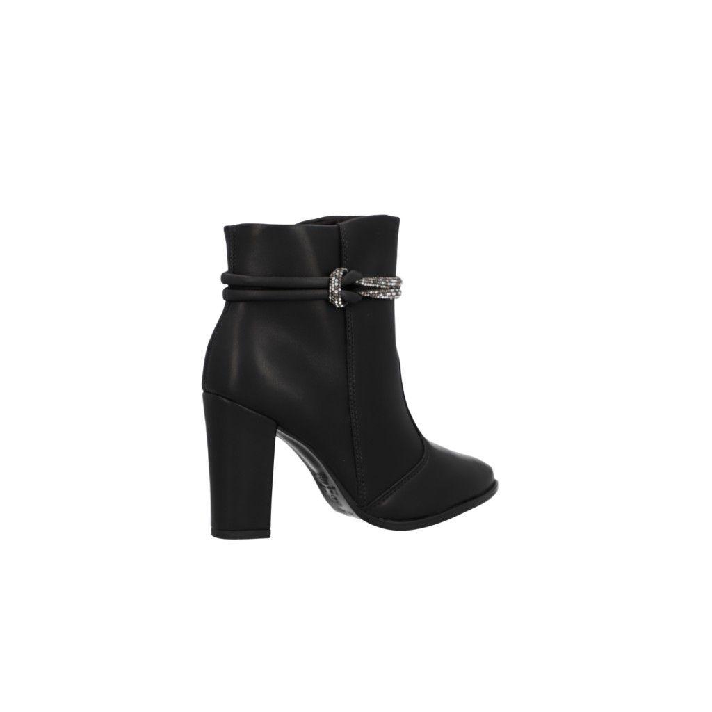 Botin Mujer Negro 9043-141- Beira Rio-6