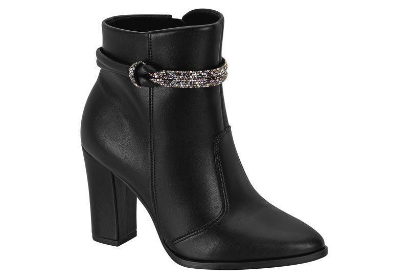 Botin Mujer Negro 9043-141- Beira Rio-0