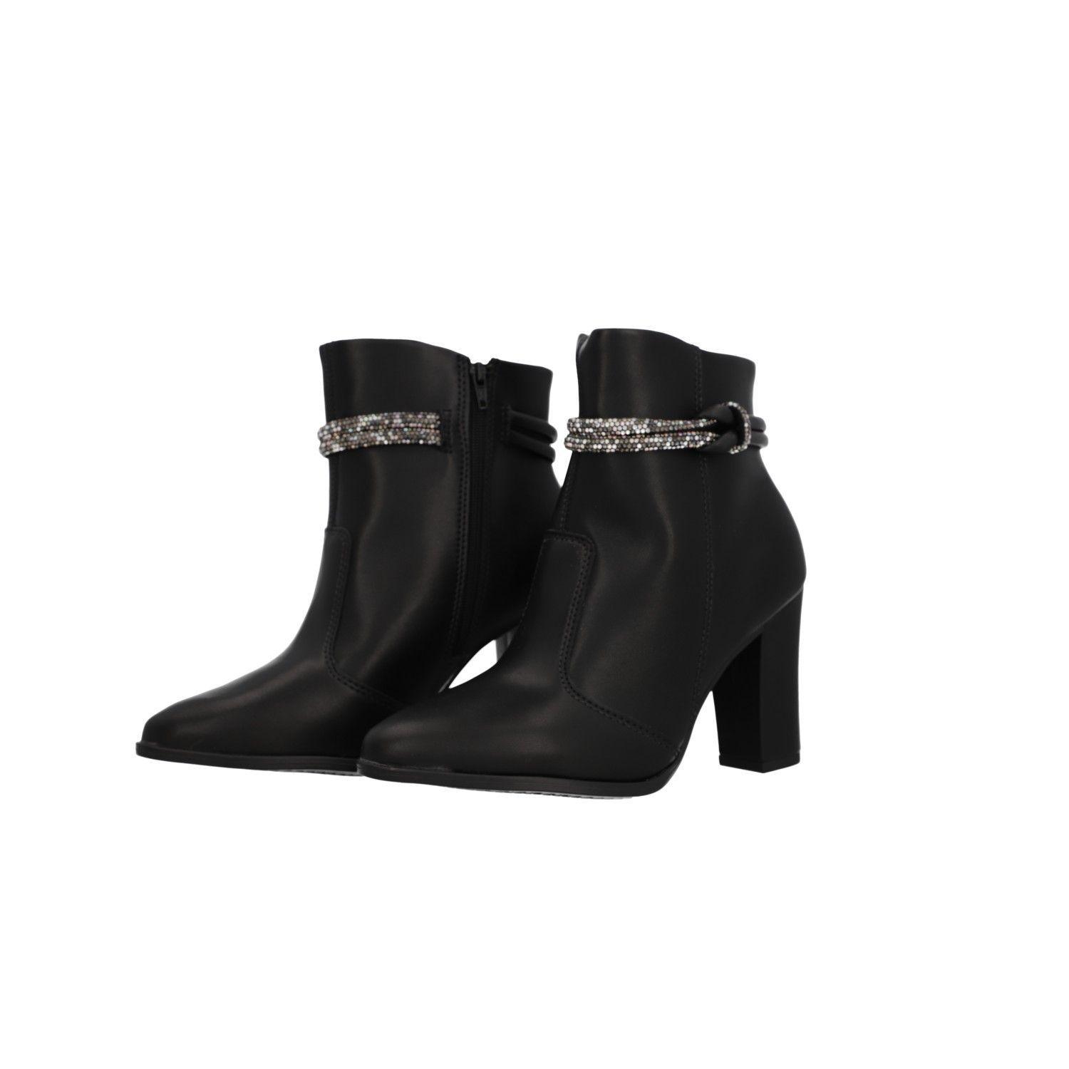 Botin Mujer Negro 9043-141- Beira Rio-1