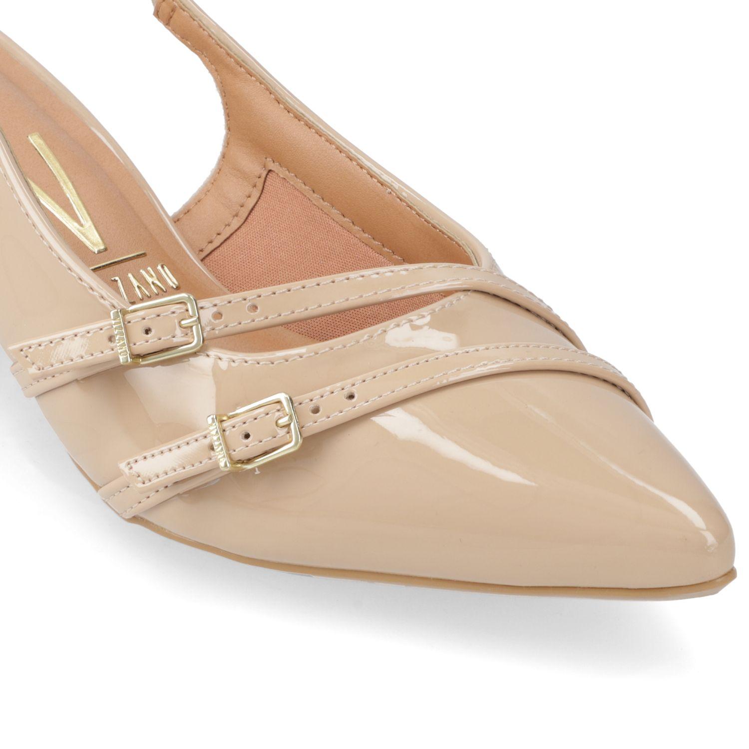 Zapato Taco Vizzano Beige Taco 5 Cm-4