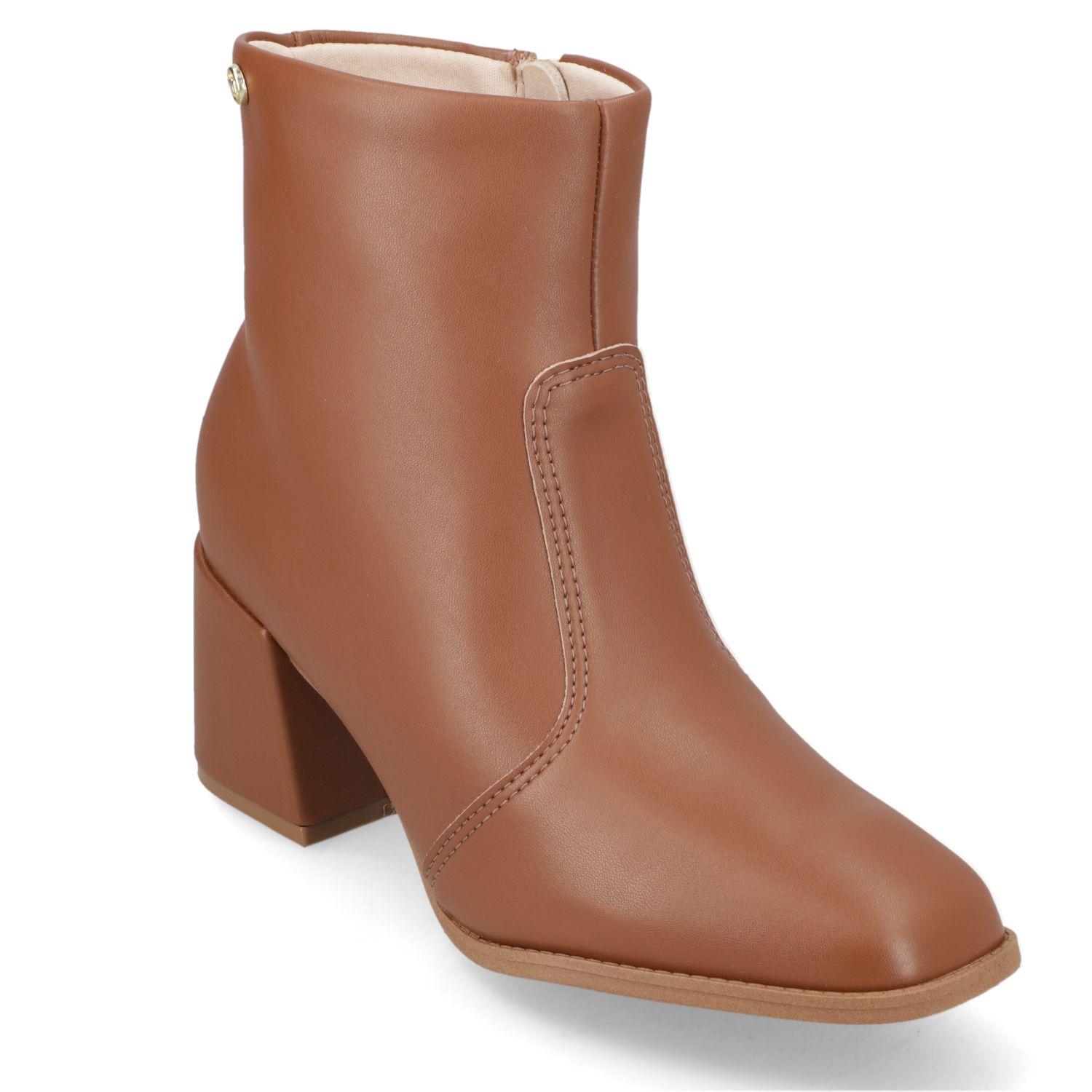 Botin Mujer Moleca  Café-0