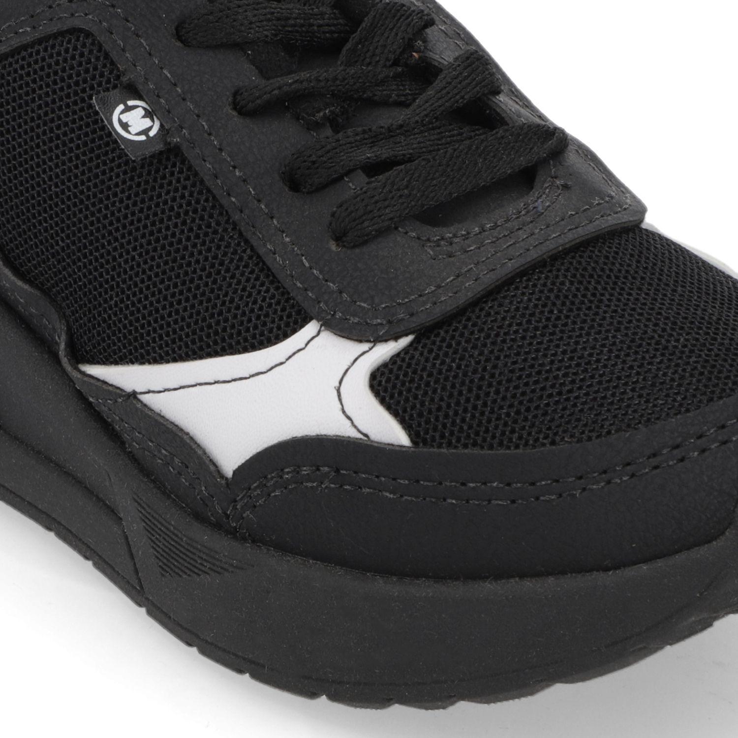 Zapatilla Urbana Niño Negra con Detalle Molekinho-5