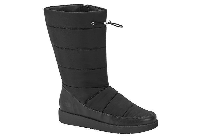 Bota Plana Moleca Negro 9967-0