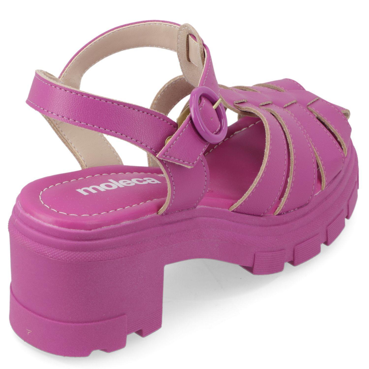 Sandalia Taco Moleca Morado 10909-4