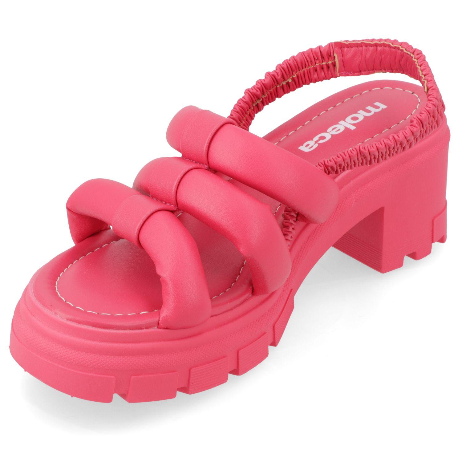 Sandalia Taco Moleca Rosado 10919-2