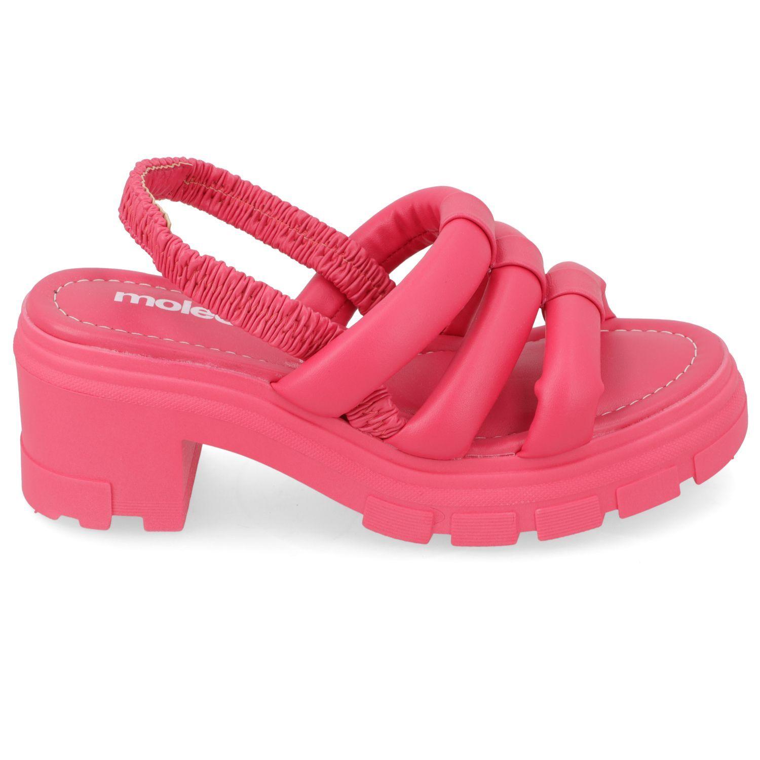Sandalia Taco Moleca Rosado 10919-1