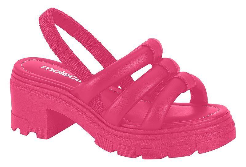 Sandalia Taco Moleca Rosado 10919-6