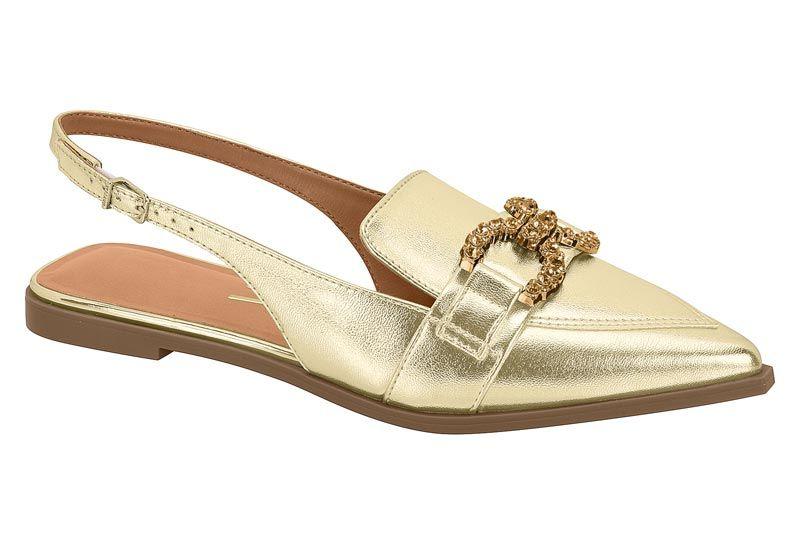 Ballerina Vizzano Dorado Metalico Efecto Cuero-0