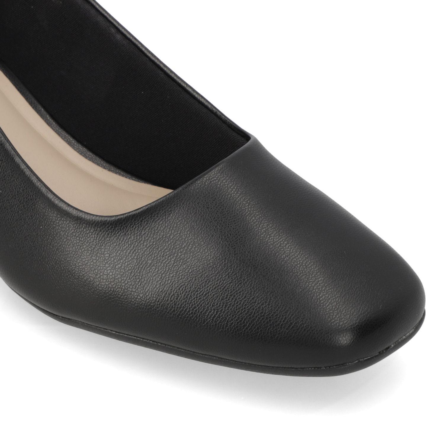 Zapato taco Moleca Negro 16417-5