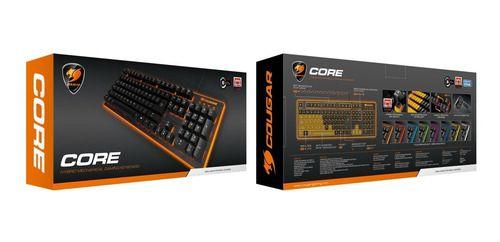 Teclado Cougar Core Hybrid Mecanico Switch Español Rgb Usb-4