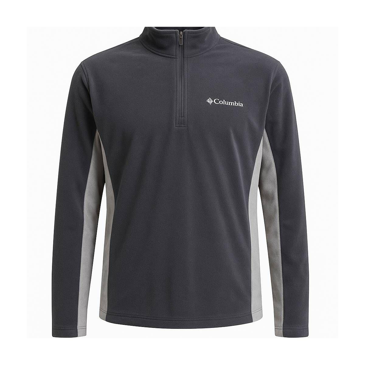 Polerón Hombre Columbia Negro con Gris - Talla L-0