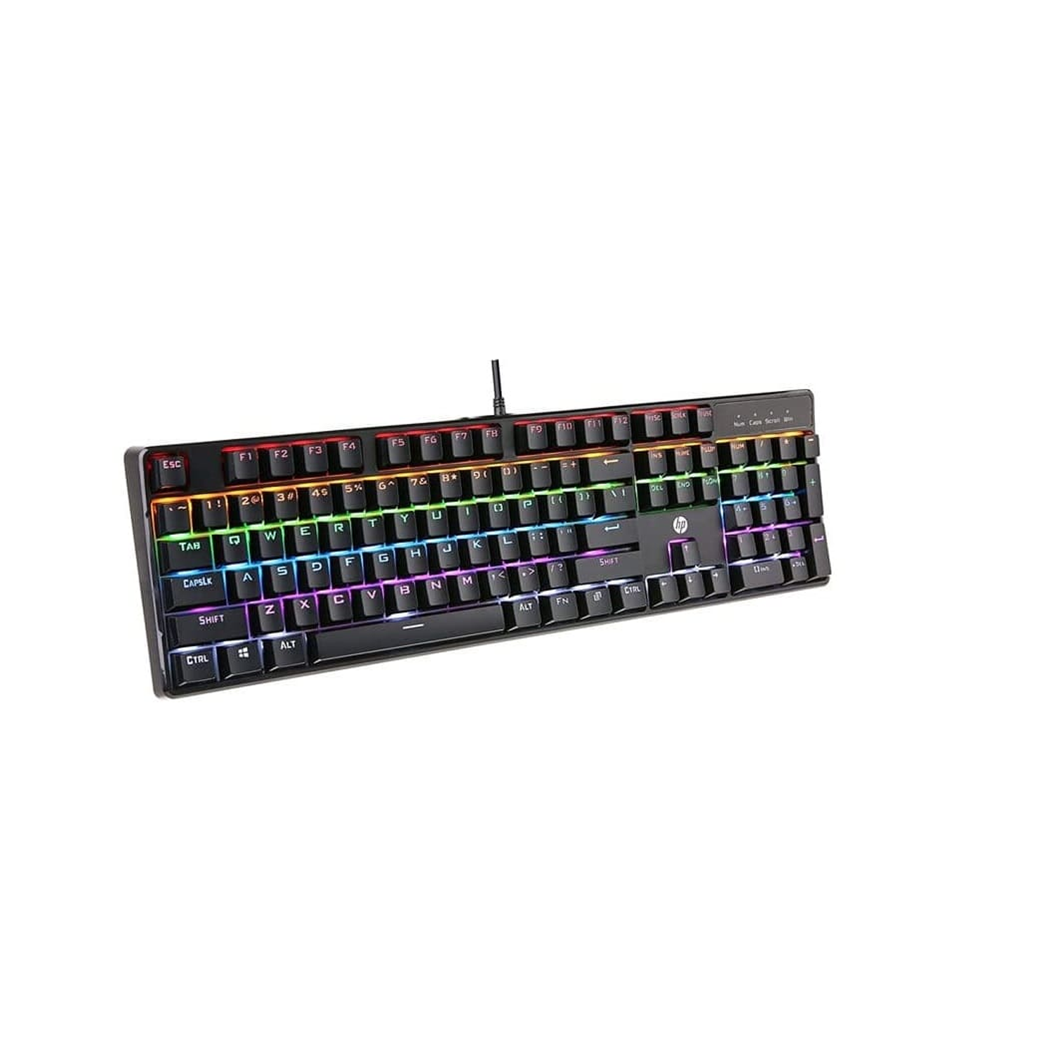 Teclado Gamer HP GK320 RGB Mecánico USB-1