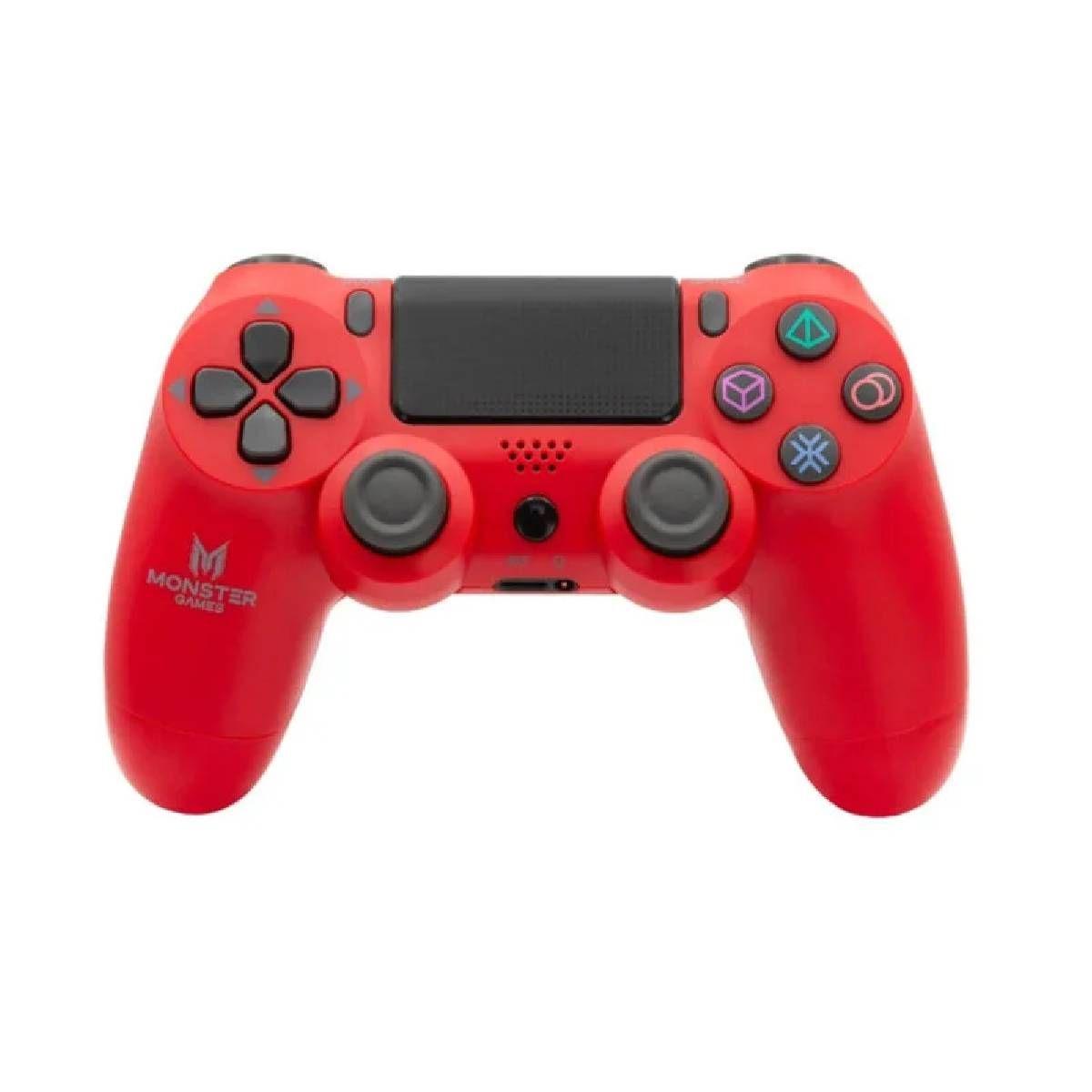 Control Joystick Inalámbrico Monster Games ROJO-1