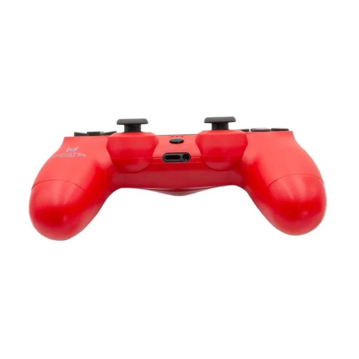 Control Joystick Inalámbrico Monster Games ROJO-2