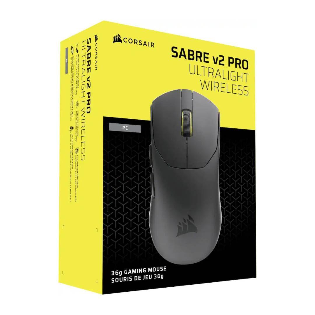 Mouse Gamer Corsair Sabre v2 Pro Ultralight Wireless Negro-3