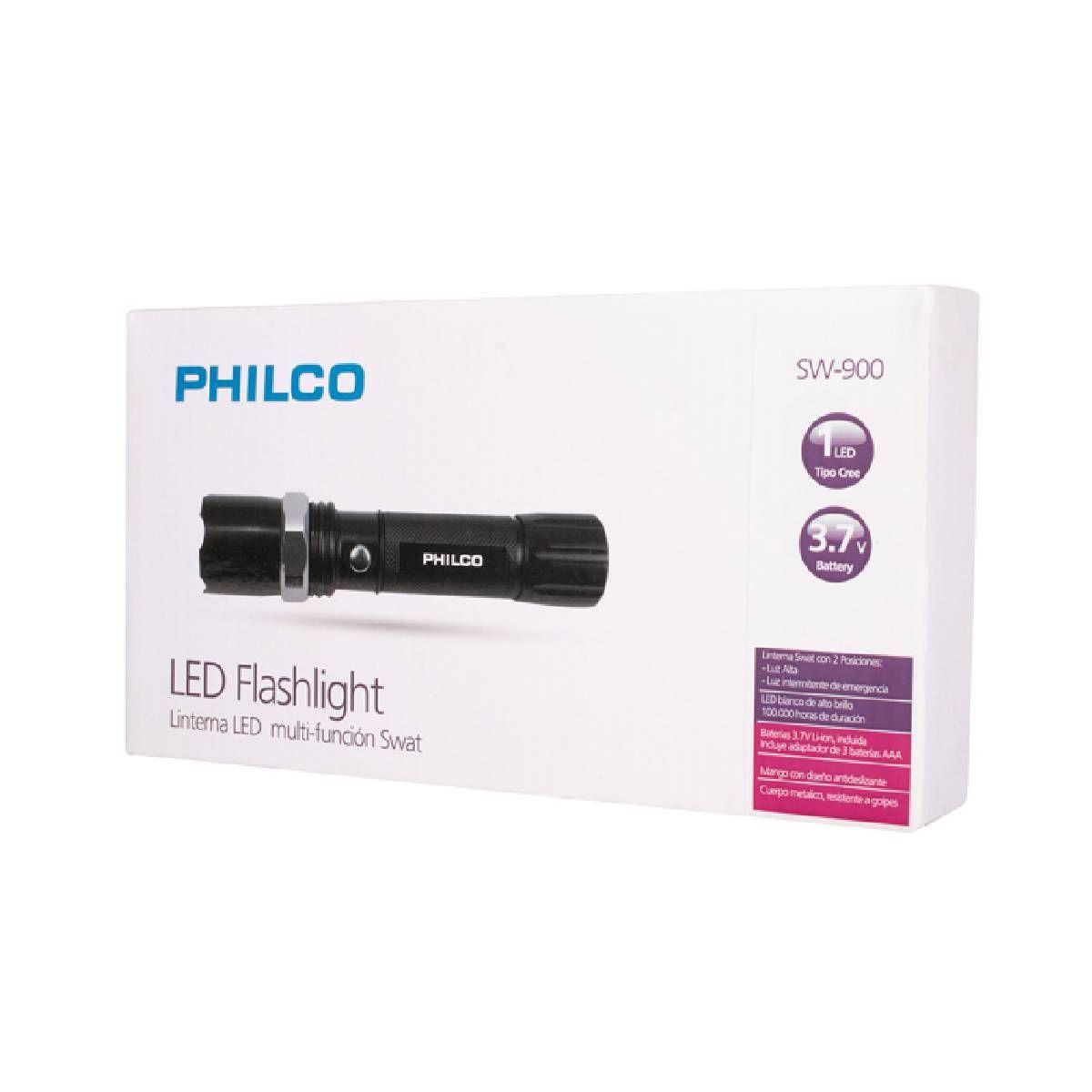 LINTERNA LED MULTIFUNCION SWAT 3 WATTS-2
