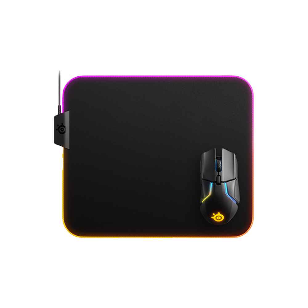 Mousepad Gamer Steelseries QcK Prism RGB 32X27CM-0