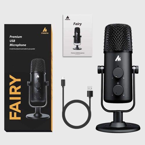 Microfono Profesional Streaming Podcast Maono Fairy Mic Usb-3