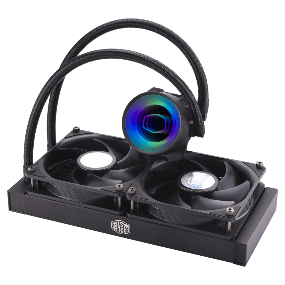 Refrigeración Liquida Aio Cooler Master Ml240 Mirror Rgb-4