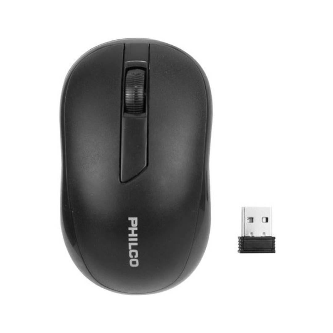 Mouse Optico Inalambrico Philco 210WN Negro-0