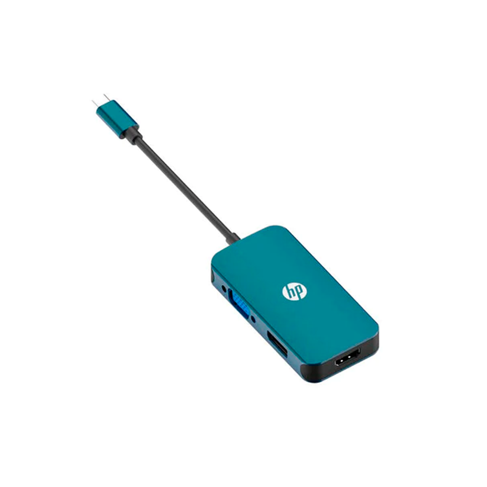 Adaptador HP USB-C a HUB HDMI VGA DP CT200-0