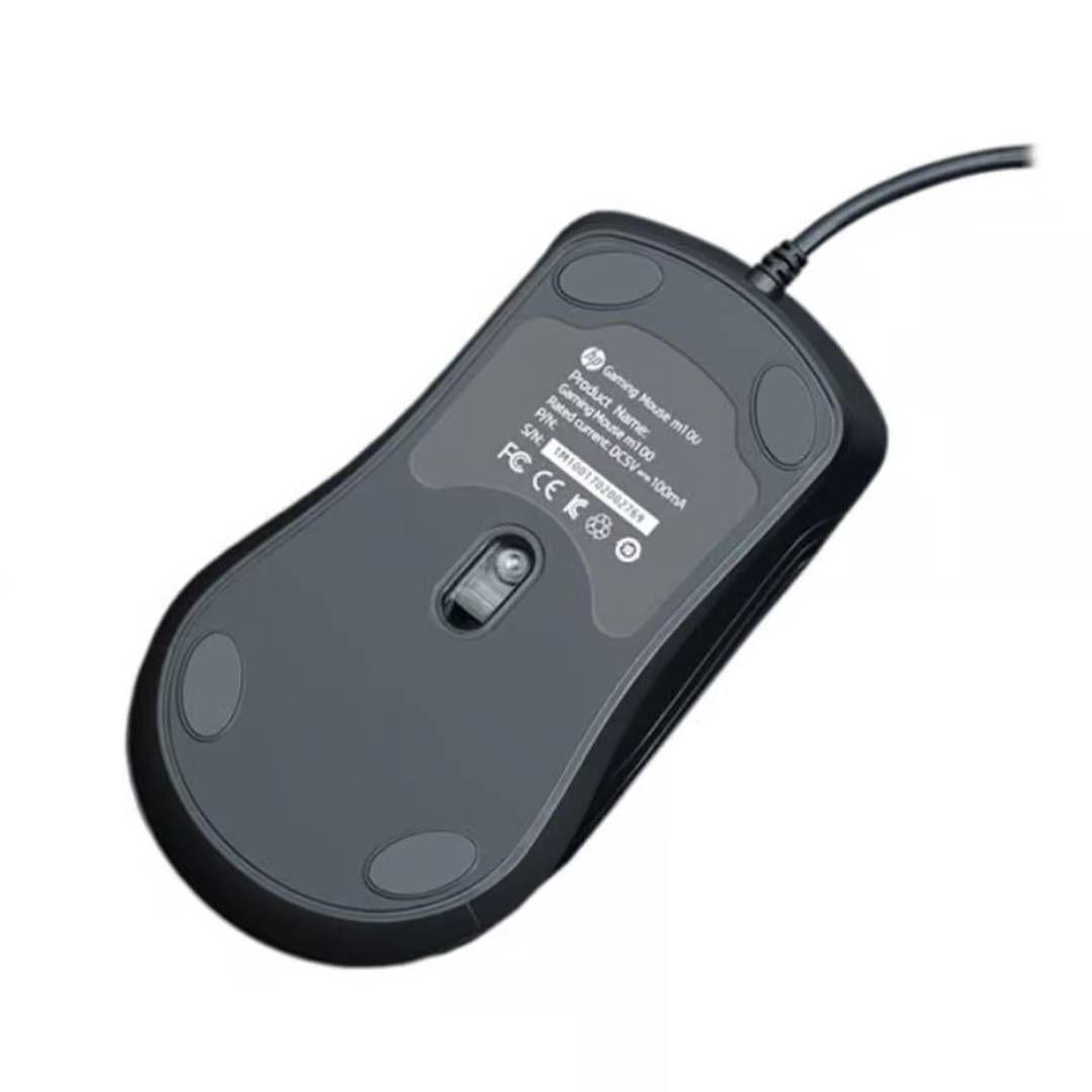Mouse Cableado HP M100S Negro-2