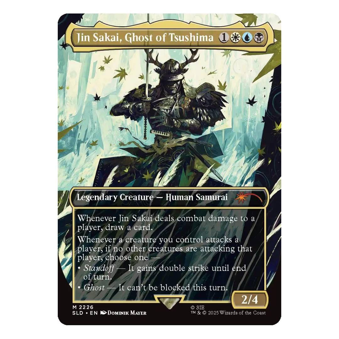 MTG: Secret Lair Ghosts of Tsushima: Shadow Samurai-2