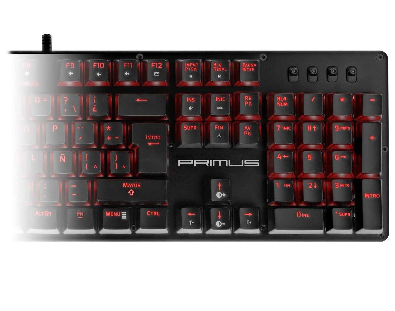 Teclado Gamer Primus Ballista 100T Mecanico AntiGhosting-1