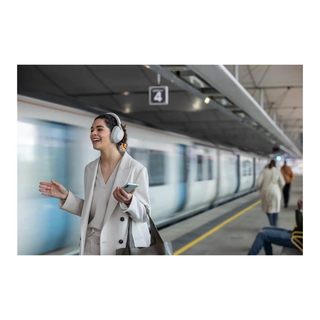 Audífonos Inalámbricos Sony WH-1000XM5 Noise Canceling White-4