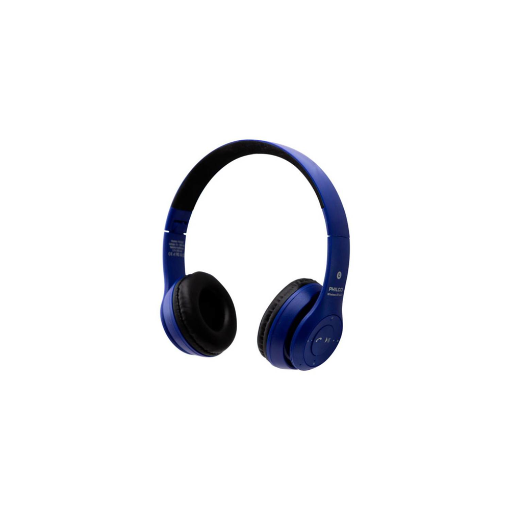 Audifono Philco Inalambrico 623 Plegable Radio FM Azul-1