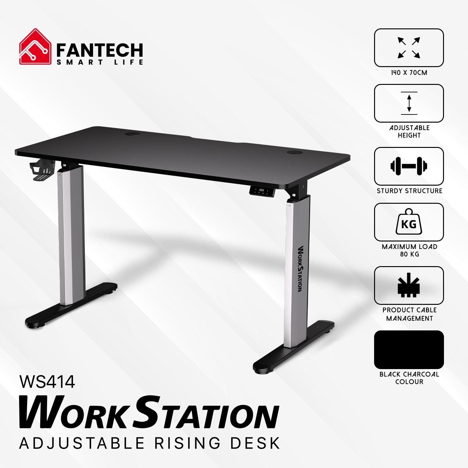Escritorio Mecanico Fantech WorkStation WS414 Negro-6