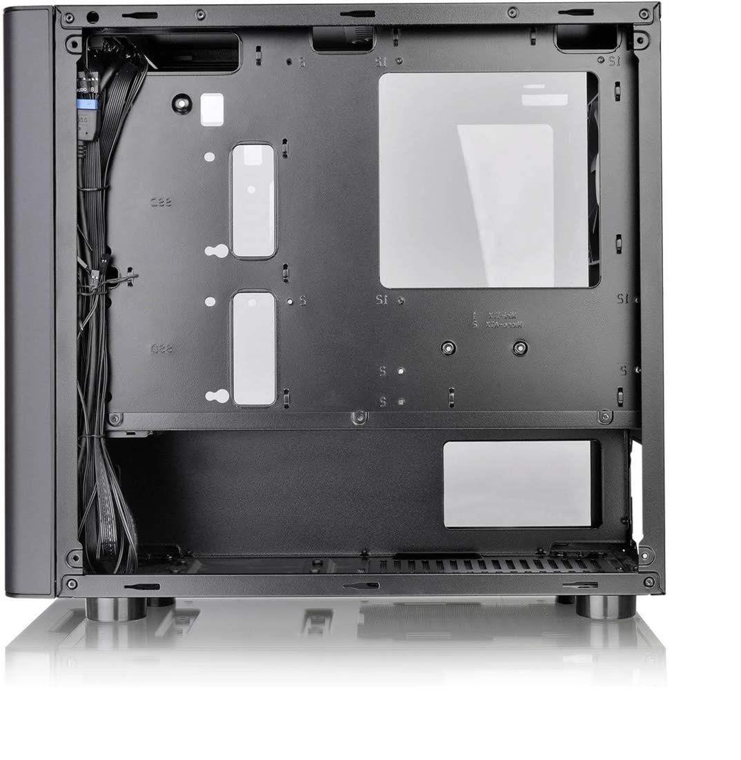 Gabinete Thermaltake V150 TG Black MicroATX-4