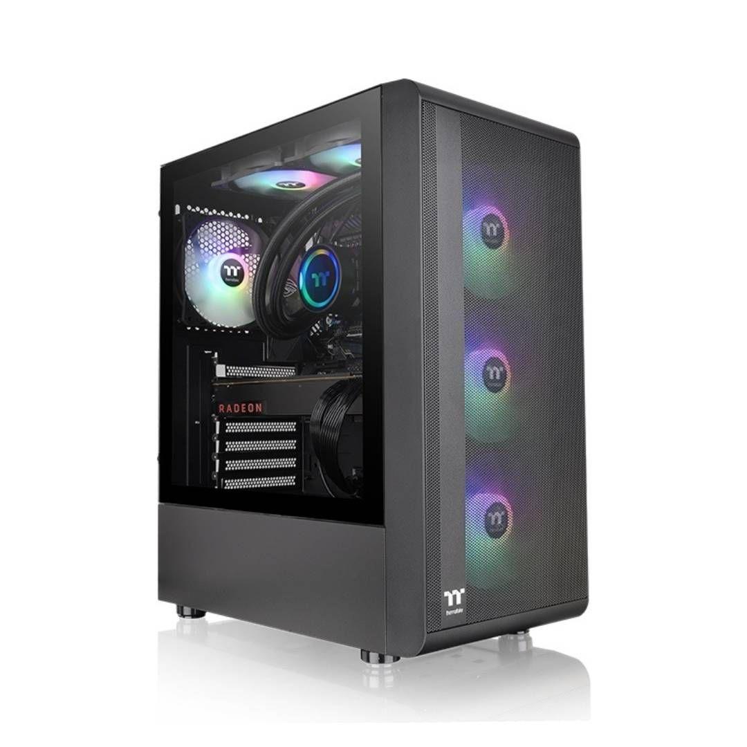 Gabinete Thermaltake S200 TG ARGB Plus, Mid Tower, ATX-0