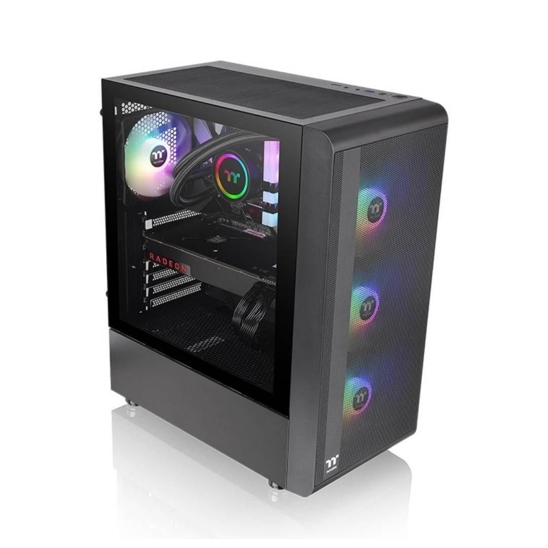 Gabinete Thermaltake S200 TG ARGB Plus, Mid Tower, ATX-2
